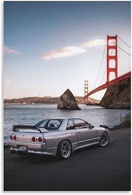 Diana JDM Skyline GTR R32 wine car poster, art poster on canvas with modern design for desk, family, bedroom, wall decoration, 12x18 inch size (30x45 cm).. Shop smarter with Nigeria's premier e-commerce platform, featuring affordable products delivered nationwide.