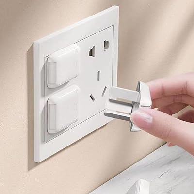 12 pieces white grip lid Electric protective for children children Safety of the Protector of improved electrical outlet 6 pieces double head 6 rooms.. Your e-commerce hub for everything — DIAYTAR Nigeria has you covered.