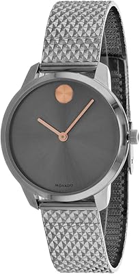 Movado watch for women with daring gray dial - 3600597.. Your everyday shopping solution, DIAYTAR NIGERIA offers variety and value delivered within 8 days.