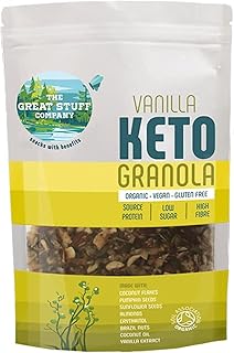 Great stuff - keto organic granola vanille 250g.. Wide range, low cost, fast delivery — that’s DIAYTAR Nigeria.