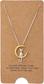 Jewelry Pendant Cat Collar on Moon In Sterling Sterling S925 18 \ ".. DIAYTAR NIGERIA brings online shopping to every Nigerian with affordable prices and reliable shipping.