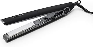Professional flat hair straightener Coriolis C1 Titanium for women (black chrome soft to the touch).. DIAYTAR NIGERIA combines affordability with convenience, delivering your purchases within 5-8 days.