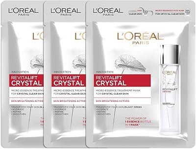 Mask in revitalift fabric Crystal Micro Essence de l'Oréal Paris, 75 g (3).. Discover endless possibilities with DIAYTAR NIGERIA's comprehensive catalog and budget-friendly delivery.