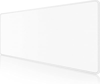 Large dabysome game mouse carpet, extended mouse mat with sewn edges, waterproof keyboard with non -slip base, large XXL mouse mat for player, laptop, desk, 31.8 x 15.7 inches, ivory white.. DIAYTAR Nigeria combines variety, affordability, and speed — making your online shopping experience not only enjoyable but also cost-effective.