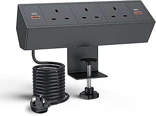 USB C -Hayawoods office power outlet with 3 2 -port British sockets and type.. DIAYTAR NIGERIA brings the nation's largest product catalog to your doorstep at prices you'll appreciate.