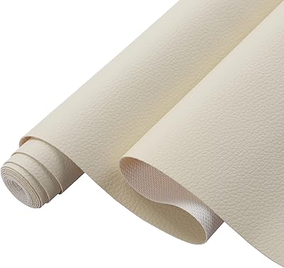 United Litch Texture Picheng 35 cm x 135 cm Litch Litch Leather Leather, Soft Soft Leather Rolle very appropriate for the manufacture of manual work, leather earrings, nodes, sewing and DIY projects (meter-white).. Discover endless possibilities with DIAYTAR NIGERIA's comprehensive selection and reliable shipping.