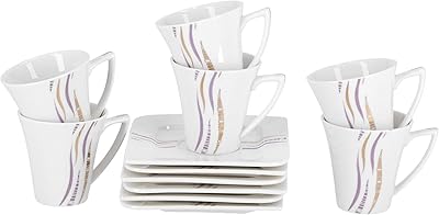 Royal Ford cups and saucers 12 pieces.. Need it fast? DIAYTAR Nigeria ships in just 5 to 8 days nationwide.