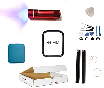 Screen repair kit compatible with Apple Watch Series 6 - Outdoor glass lens before replacement for tactile scanning (44 mm repair kit).. Find everything you need at prices you'll love with DIAYTAR NIGERIA's comprehensive e-commerce platform.