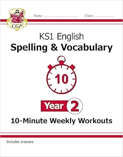 10 -minute weekly training in English KS1: spelling and vocabulary - Year 2.. DIAYTAR Nigeria offers great deals, a huge product variety, and delivery in under a week.