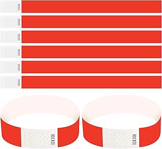 Tyvek bracelets for occasions 19 x 250 mm (red 100).. No delays, no drama — just fast, affordable shopping with DIAYTAR Nigeria.