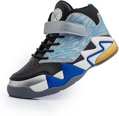 Lucky kids sports shoes for boys and girls, non-slip basketball shoes, racing sneakers for unisex, black and white, 27.. From phone accessories to home decor — DIAYTAR Nigeria ships it fast.