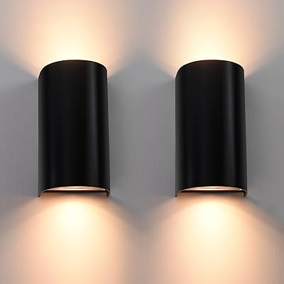 Fudici ip65 exterior wall lights waterproof with dust, modern black wall light, GU10 socket, weather resistant, exterior lights for porch and garage.. Looking for great deals without compromising on quality? DIAYTAR Nigeria brings you thousands of top products at affordable rates, delivered straight to your doorstep.