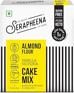 Keto cake mixture with almond flour and Victoria Gluten -free Victoria, Mida without sugar and vegan from Serafina, 120g.. Skip the lines and shop online — DIAYTAR Nigeria delivers to your door in days.