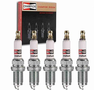 5 pieces of Iridium champion's ignition candle compatible with the Secondary ignition wire Volkswagen Jetta 2.5L L5 2005-2014.. DIAYTAR NIGERIA: Bringing quality products to your doorstep at prices that won't break the bank.