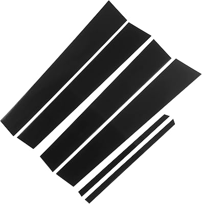 X AUTO HOOKS 6 PIECES COVER COVER Porte Outdoor Porte Porte Porte Fenme Driving Stickers Anti-scratch for Toyota Camry 2012-2015 Black.. DIAYTAR NIGERIA brings the market to your screen with thousands of affordable products delivered to your door.