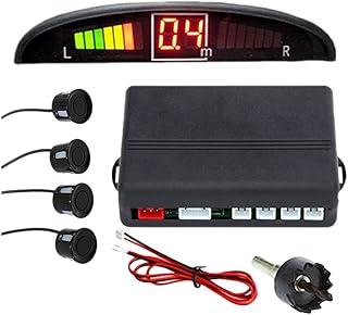 Rear car rear radar system Tech zone - rear rear back system with 4 high quality sensors with LED display.. DIAYTAR NIGERIA transforms desires into deliveries with our affordable prices and dependable shipping.