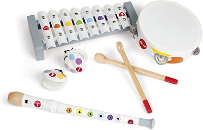 Janod - Wooden musical ensemble confetti 4 rooms - Music musical instrument - musical awakening and imitation toy - From 2 years, J07600.. Find everything you need at prices you'll love with DIAYTAR NIGERIA's comprehensive e-commerce platform.