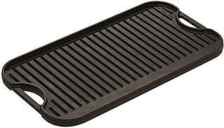 Gril in double -sided cast iron lodgi3, 10.44 inch, black.. DIAYTAR NIGERIA brings the market to your fingertips with affordable prices and swift delivery services.