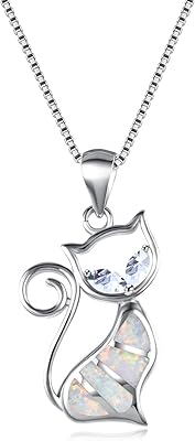 Opal cat necklace Opal necklace for women's chat chat.. Discover the joy of choice with DIAYTAR NIGERIA's extensive selection and budget-friendly shipping.