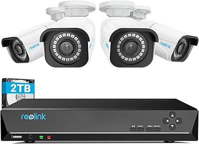 Rio link 4pcs H.265 4K Poe wired safety camera system with detection.. DIAYTAR NIGERIA: Where shopping is affordable, selection is vast, and delivery is always reliable.