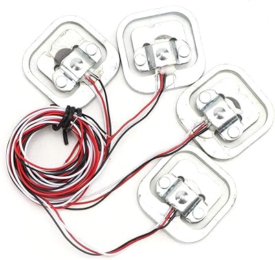 Kit of weighing cells Half-pont Module HX711 + 4 Individuals 50kg.. DIAYTAR NIGERIA: Your one-stop e-commerce destination with affordable prices and nationwide delivery in 5-8 days.