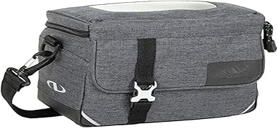 Norco unisex - Glenbar handlebar bag for adults, gray, 5 l.. DIAYTAR NIGERIA: Your trusted e-commerce partner with extensive product choices and affordable delivery.
