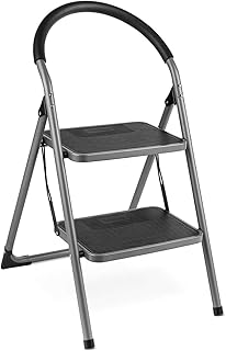 Portable two ladder non -slip featable featable storage design.. DIAYTAR NIGERIA combines affordability, variety, and convenience with nationwide delivery services.