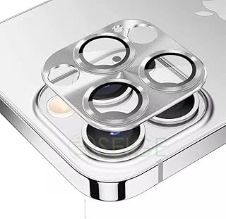 Camera lens protector for iPhone 14 pro max / 14 pro, 3D alloy camera screen protector and tempered glass, full cover (silver).. Enjoy the simplicity of shopping with DIAYTAR NIGERIA, offering vast choices delivered in just 5-8 days.