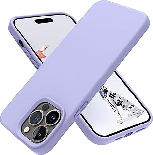 Fine Mobile Silicone Anti-Shock Auto Fly for iPhone 14 Pro Max 6.7 inch iPhone (light purple).. Shop confidently on DIAYTAR Nigeria — everything you need, delivered quickly.