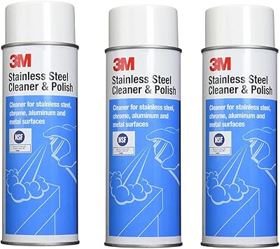 Stainless steel cleaner and steel - 3 (600 ml) \ "3m \".. DIAYTAR NIGERIA connects Nigerians with quality products at affordable prices, delivered in 5-8 days nationwide.