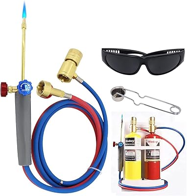 Towl oxygen welding gas bracket with welding, flashing and safety glass for welding, heating and small plumbing.. DIAYTAR NIGERIA: Where every shopping need is fulfilled with affordable prices and nationwide shipping.