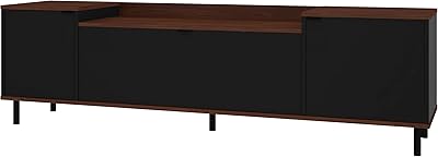 TV TV BRV Movies Noir and Marron Noyer, 51 x 170 x 48 cm - BR 55-226.. Experience the satisfaction of affordable shopping with DIAYTAR NIGERIA's nationwide 5-8 day delivery.