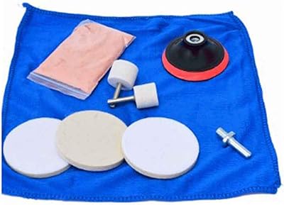 Showway car windshield polishing kit, deep scratch elimination kit with cerium oxide, set of 9 parts, cerium oxide powder polishing tool, for windshield and glass.. Find everything you need at prices you'll love with DIAYTAR NIGERIA's comprehensive e-commerce platform.