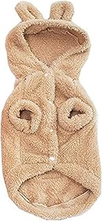 Set of winter clothing Ohana - Hoodie t -shirt with ears and sleeves for cats and dogs - Beige Size M, PCW0004/02.. No stress, no delays — DIAYTAR Nigeria is your trusted shopping partner.