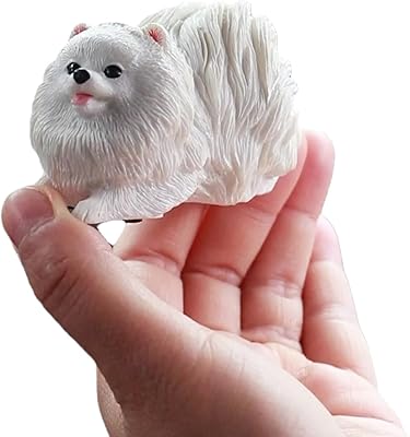 2.95 "Realistic miniature memories of Pomerania in resin Dog Decoration figurines.. Experience the convenience of one-stop shopping with DIAYTAR NIGERIA's diverse and affordable marketplace.