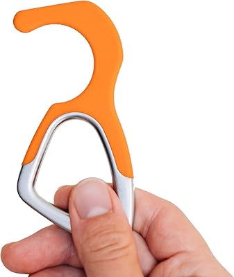 Contact without contact with patented silicone - Perfect anti -scratch, extra resistant to open doors, push buttons and more - contactless - Original HOKEY (Orange).. DIAYTAR NIGERIA delivers more than expected with our extensive catalog and 5-8 day delivery service.