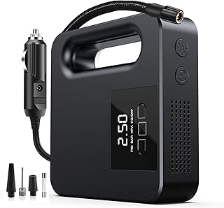 Portable air compressor with intelligent wired digital tire inflator 12.. From big brands to everyday basics — DIAYTAR Nigeria has you covered.