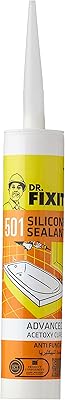 Mastic silicone Dr. Fixit acetoxycure premium, 280 ml, transparent.. DIAYTAR NIGERIA: Where shopping is a pleasure with affordable prices and reliable delivery service.