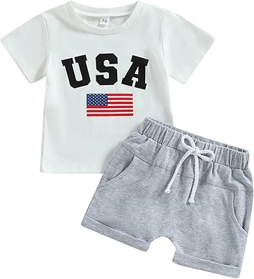 Set of clothing for the day of independence made up of a t-shirt, a peval and a short-printed shorts for boys and girls from Mayombe.. Make shopping fun and stress-free with DIAYTAR Nigeria.