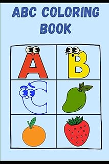 ABC coloring book.. With DIAYTAR Nigeria, shopping online is easy, affordable, and fast.
