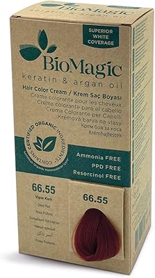 Biomagic hair dye, 60 ml - 66/55 dark red.. DIAYTAR Nigeria: Shopping that fits your budget and your schedule.