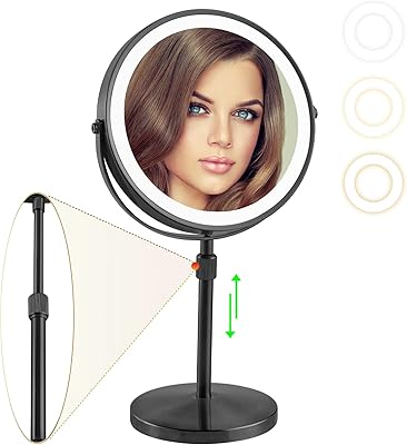 Lighted makeup mirror adjustable in height forgati 2000 mAh with 3.. Discover the convenience of DIAYTAR NIGERIA's vast e-commerce platform with delivery in just 5-8 days.