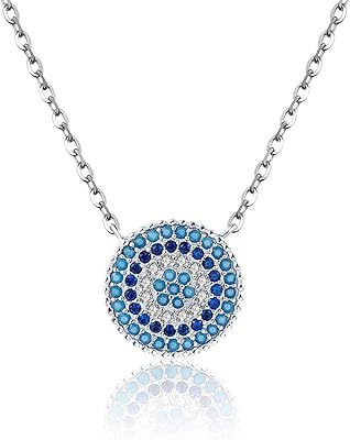 Handwritten Sterling 925 Silver Silver Silver Hand For Watch Halus Collar, Horus eye necklace, Women's Evil Eye Collar, fine jewelry.. Experience the ultimate in shopping convenience with DIAYTAR NIGERIA's vast catalog and 5-8 day delivery.