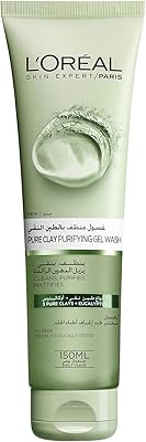 L'Oréal Paris clay cleaner pure face with eucalyptus extract 150 ml, to purify the skin and control the shine.. DIAYTAR NIGERIA: Your partner in affordable online retail with reliable delivery across the nation.
