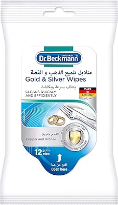Dr. Beckmann Multi-purpose disposable cleaning wipes for gold and silver | Suitable for metals.. DIAYTAR NIGERIA: Where affordability meets variety in Nigeria's most comprehensive online marketplace.