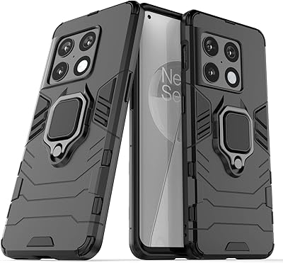 Second spring shell for OnePlus 10 Pro 5G, hybrid protection shell shocking with crutch - black.. Your ultimate shopping destination, DIAYTAR NIGERIA combines extensive selection with affordable shipping.