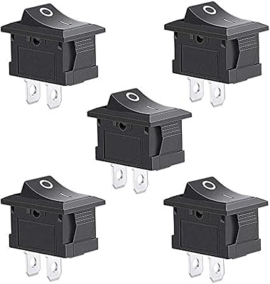 On/off switch without logo (5 parts, 1.5 x 2.5 cm, 12 V/110 V/250 V).. Elevate your shopping experience with DIAYTAR NIGERIA's vast catalog and budget-friendly options.