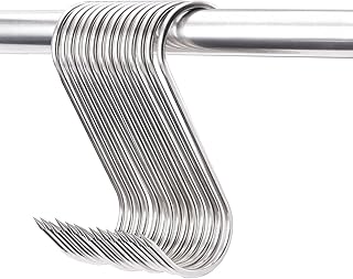 Honshen 20 pieces 5 inches meat hooks hook in S, 4 mm stainless steel meat hook, transformation, suspension, chicken, hunting, smoking, ribs, fish, beef, poultry, barbecue drying cooking (20 pieces 5 inch meat hook).. Shop without compromise at DIAYTAR NIGERIA, where quality, affordability, and quick delivery coexist.