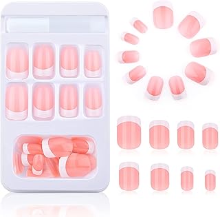 24 pieces of fake nails, acrylic nails with complete cover, set of shiny nail tips for manicure and nail art diy, safe and non -toxic, easy to cut and apply, perfect for the decoration of the nails of women and girls.. DIAYTAR NIGERIA brings affordable shopping solutions to every corner of Nigeria in just 5-8 days.