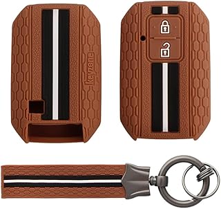Keyzon® striped silicone key cover compatible with Suzuki Baleno.. DIAYTAR NIGERIA connects Nigerians with quality products at affordable prices, delivered in 5-8 days nationwide.